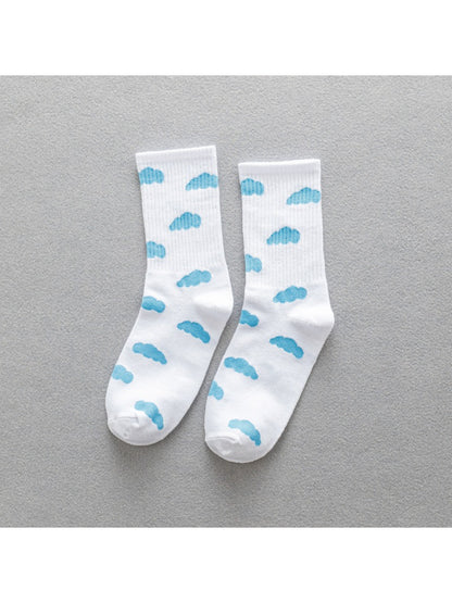 Rufia - Cloud Splash Crew Socks