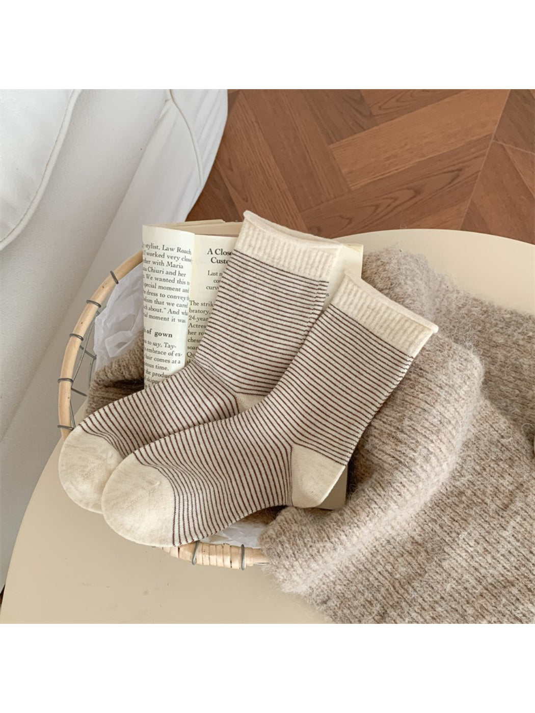 Rufia - Soft Colour Block Character Crew Socks product image 6