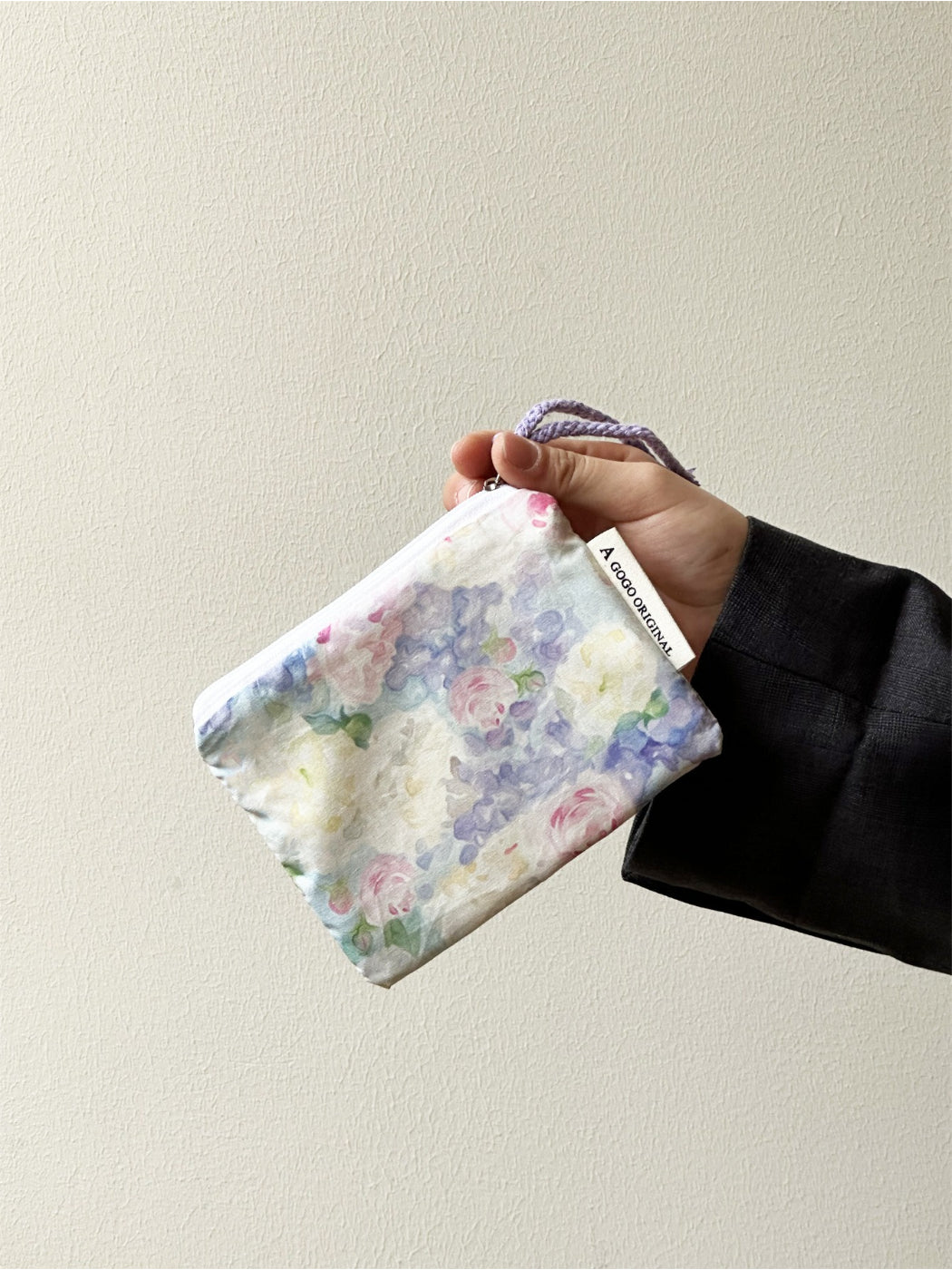 Cosbai Watercolor Floral Cosmetic Bag product image