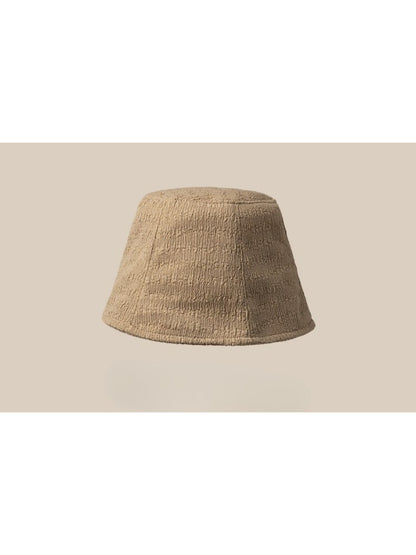 Haila - Soft Textured Minimal Bucket Hat