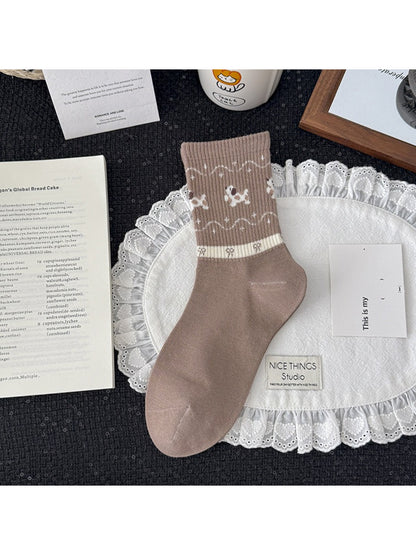 Rufia - Cute Dog Pattern Crew Socks product image 7