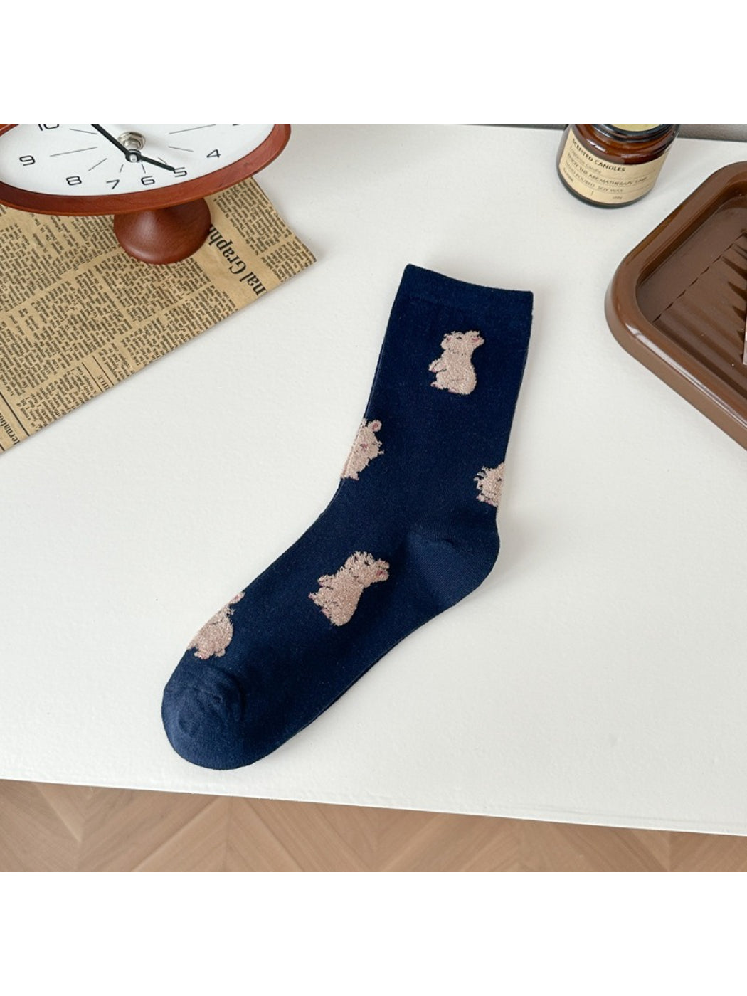 Rufia - Cute Rabbit Pattern Crew Socks product image 6