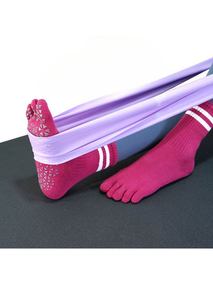 Rufia - Anti-Slip Five-Toe Yoga Socks