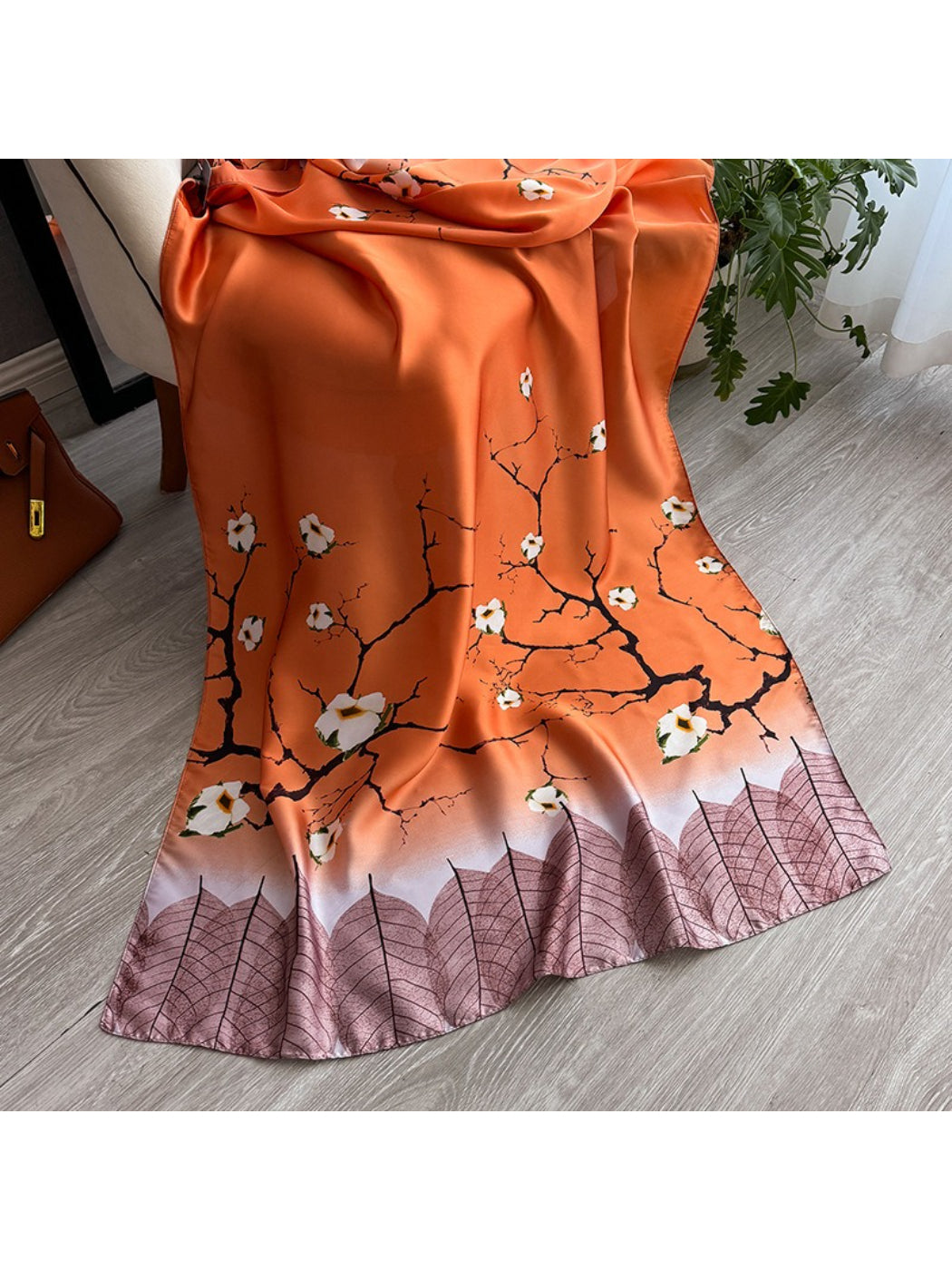 Scarvii - Blossom Branch Print Scarf