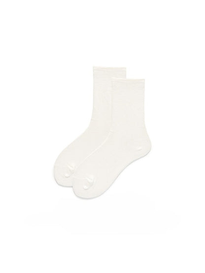 Rufia - Solid Color Everyday Crew Socks