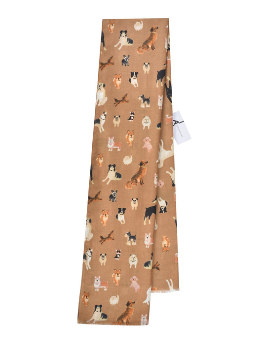 Scarvii - Cute Cartoon Dog Pattern Scarf