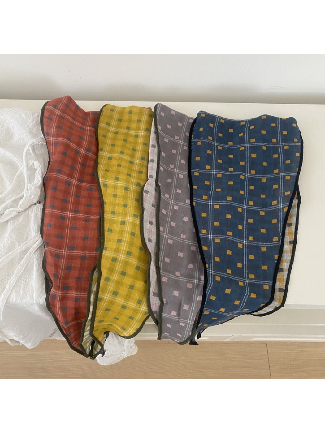 Scarvii Double-Sided Colour Block Headscarf