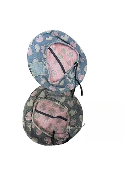 Haila - Floral Pattern Flat Cap