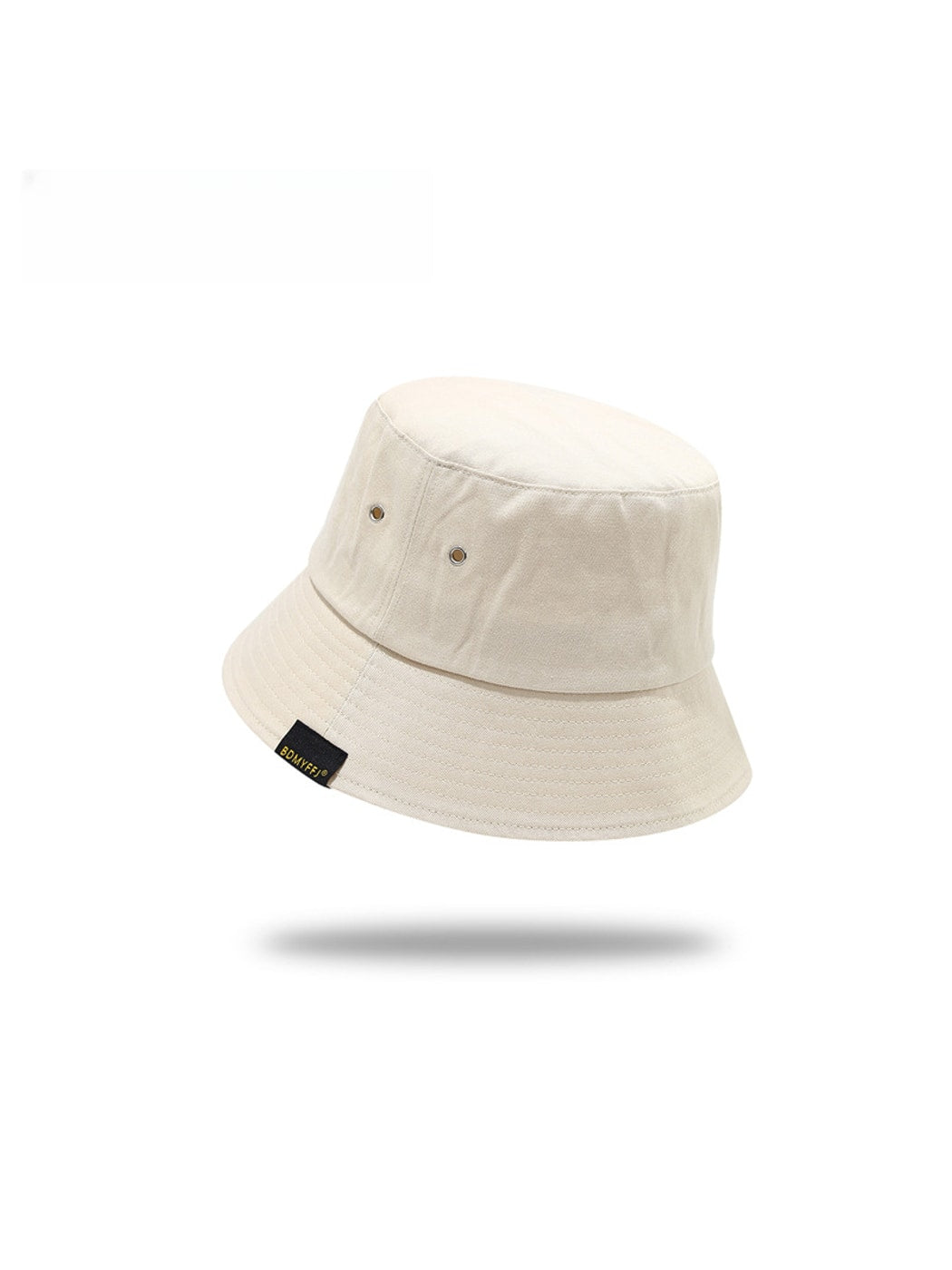 Haila - Wide Brim Solid Color Bucket Hat
