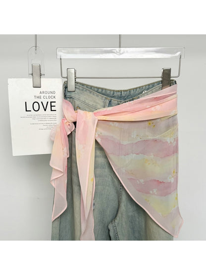 Scarvii - Simple Style Layering Triangle Scarf