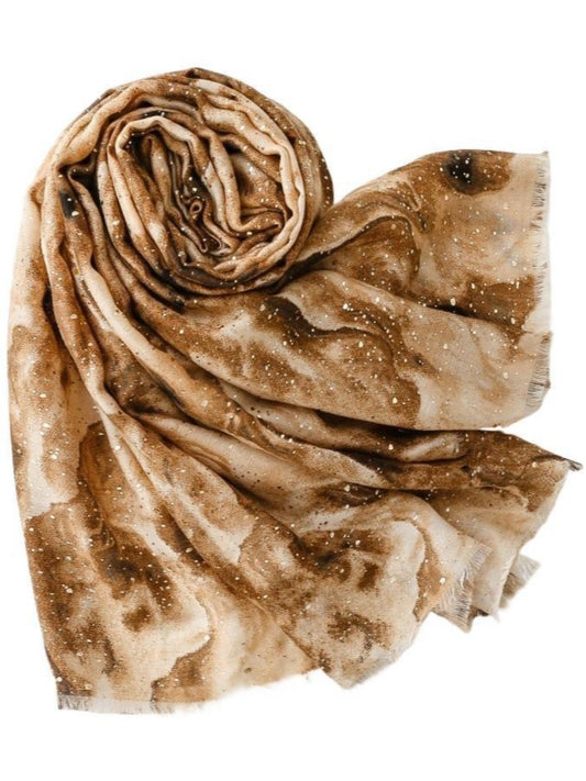 Scarvii - Unique Gradient Scarf & Shawl with Polka Dots