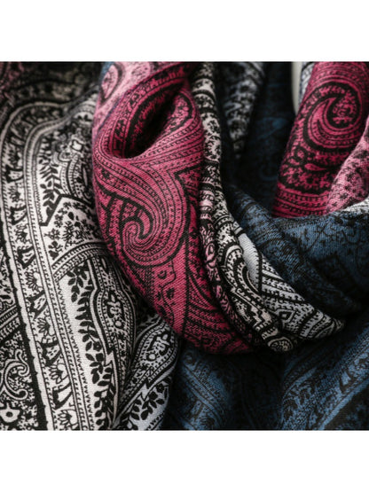 Scarvii - Paisley Gradient Winter Scarf