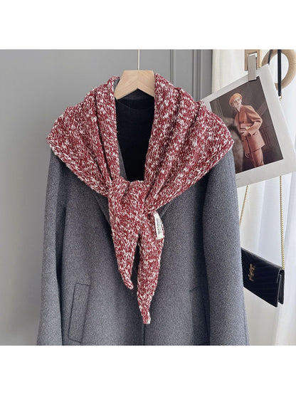 Scarvii - Modern Marled Triangle Wrap