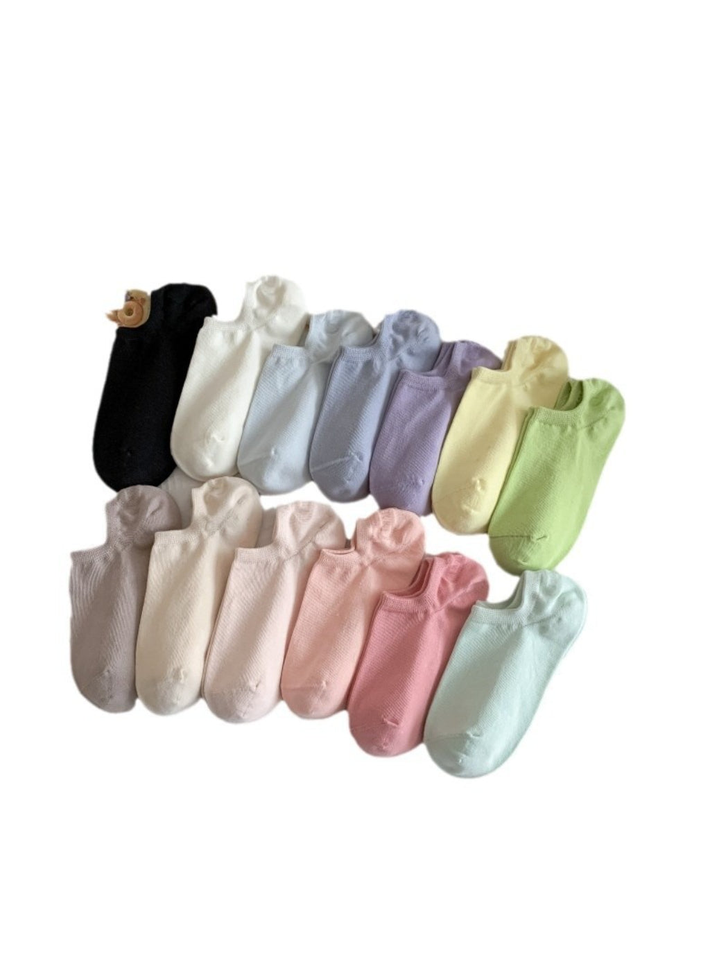 Rufia - Pastel Letter No-Show Socks product image 4