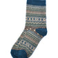 Rufia - 5 Pairs Unisex Bohemian Wool Blend Socks