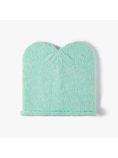 Haila - Simple Cat Ear No-Brim Women's Beanie