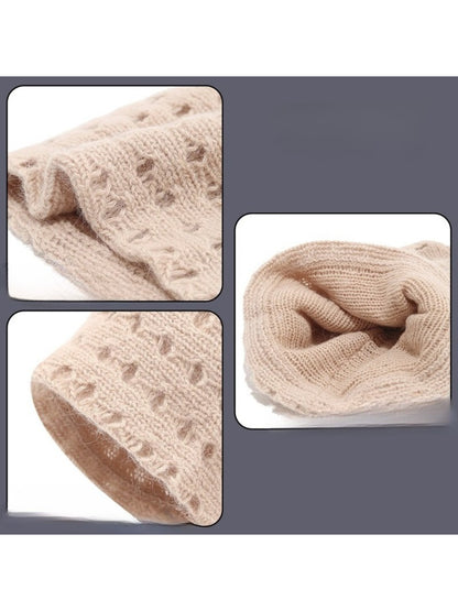 Haila Cozy Textured Slouch Beanie for seasonal hat styling