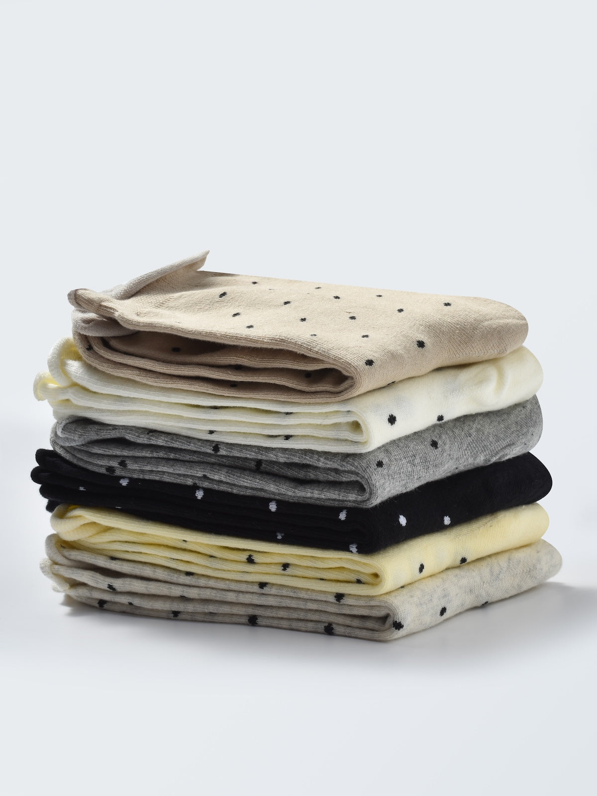 Rufia - Japanese Polka Dot Mid-Calf Socks