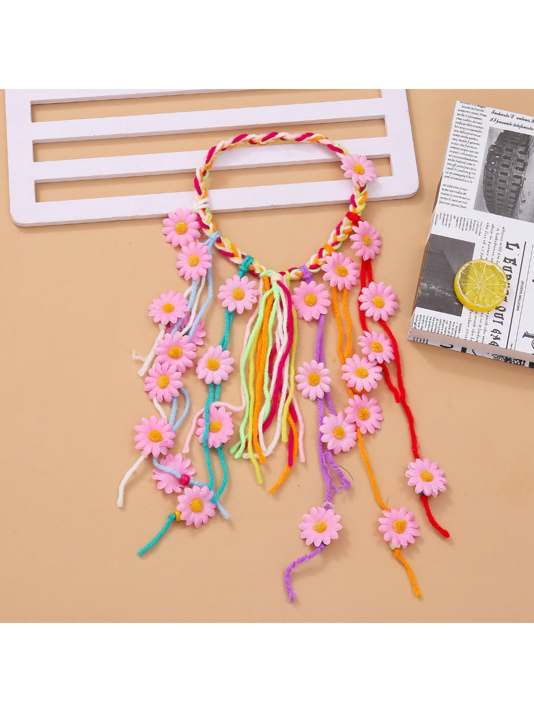 Hairish - Boho Daisy Hair Garland