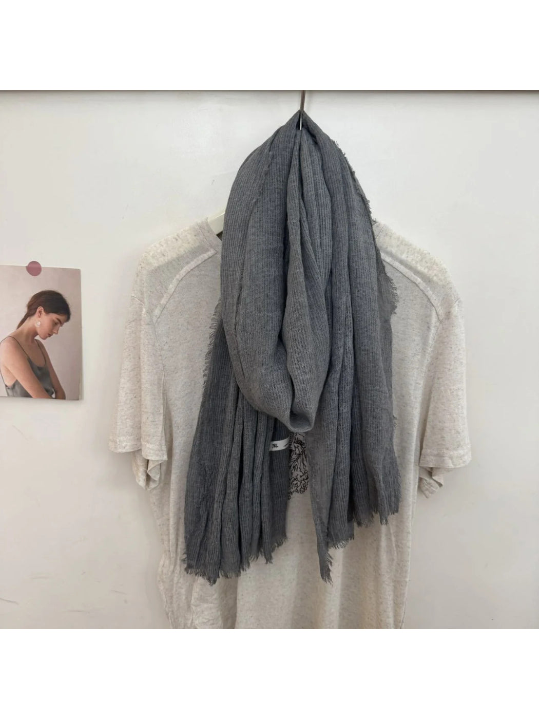 Scarvii - Fringed Edge Scarf