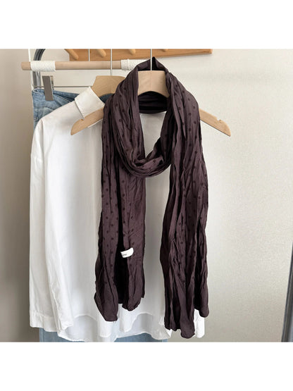 Scarvii - Polka Dot Lightweight Spring Scarf