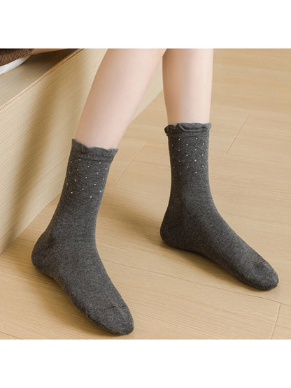 Rufia - Mini Dot Ruffle Crew Socks product image 2