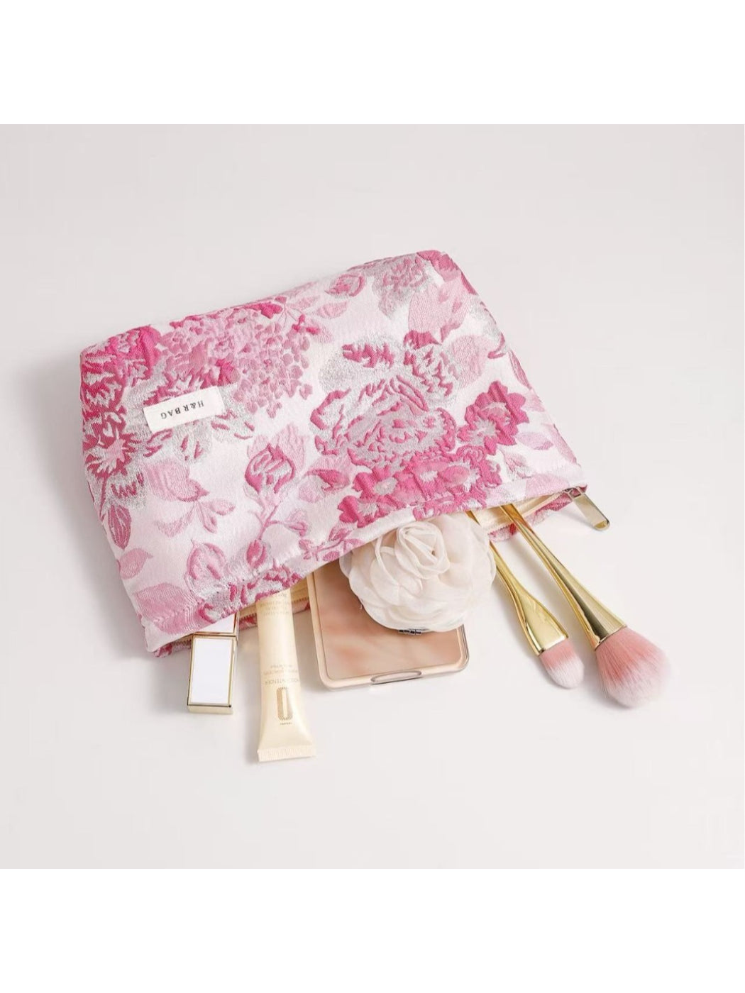 Cosbai - Vintage Floral Cosmetic Bag