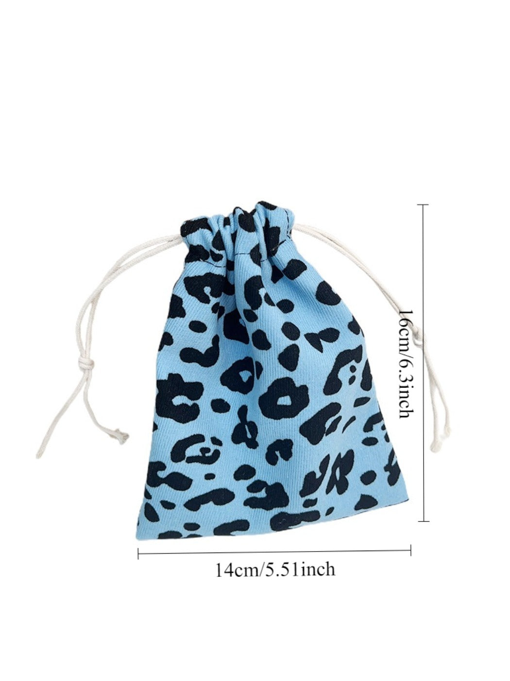 Cosbai Floral Pouch with vibrant floral print on light background