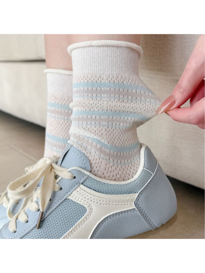Rufia - Striped lightweight Crew Socks product image 2