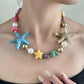 Bauai - Dopamine Ocean Starfish Bead Necklace - Colorful & Vibrant