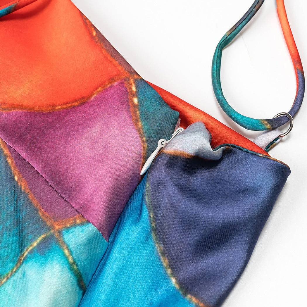 Troposa - Mermaid Scale Colorful Dress - Dreamy & Stylish