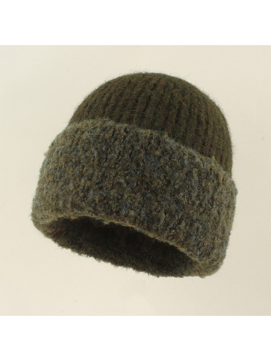 Haila - Women's High Crown Brimless Knit Beanie