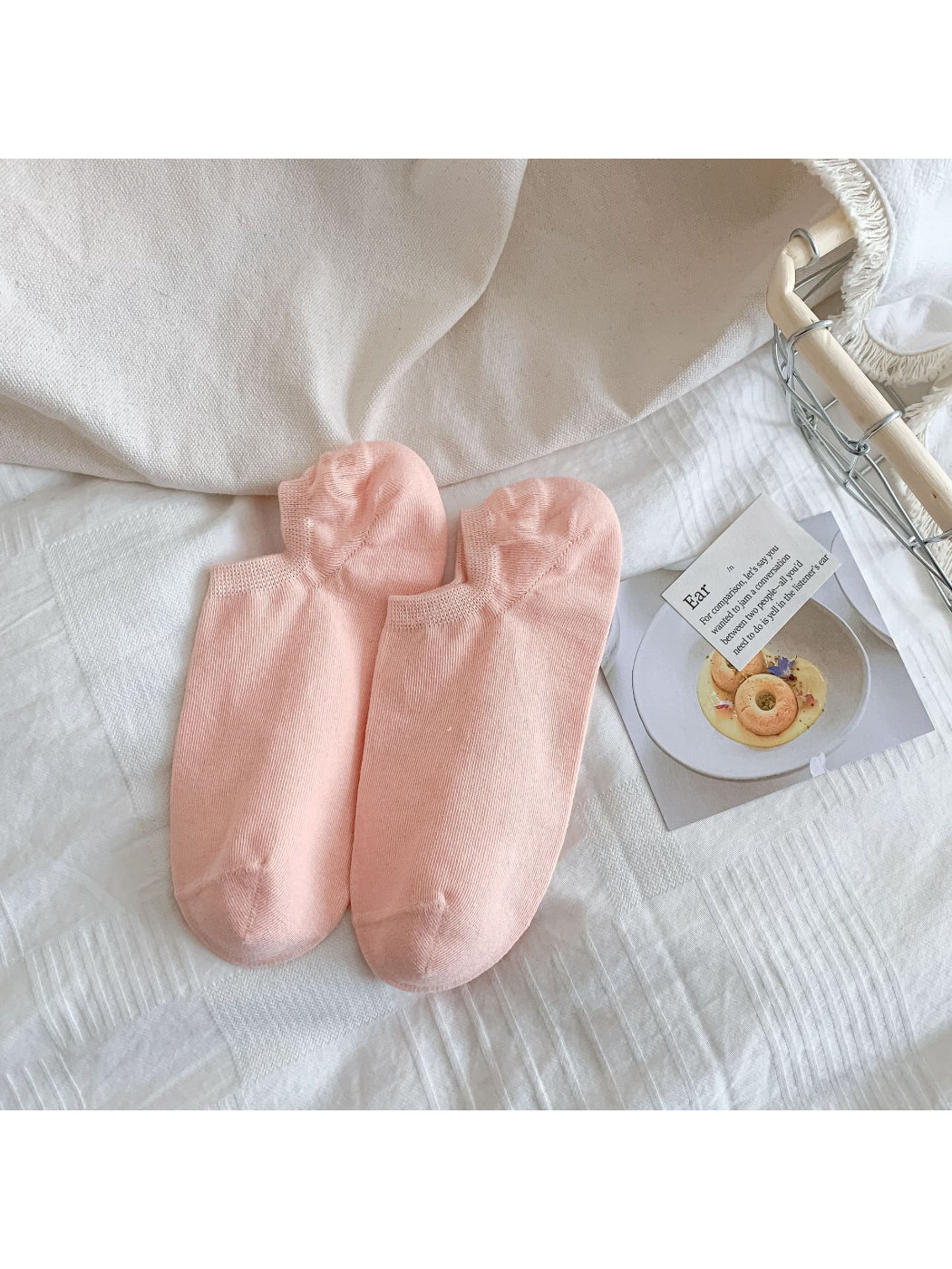 Rufia - Pastel Letter No-Show Socks product image 13