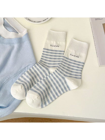Rufia - Fine Stripe Crew Socks product image 4