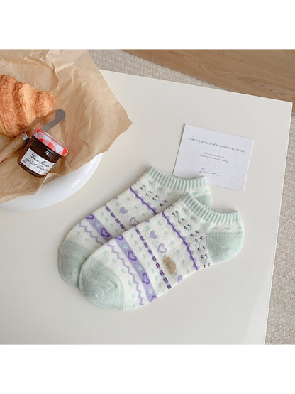 Rufia - Pastel Heart Ankle Socks product image 4