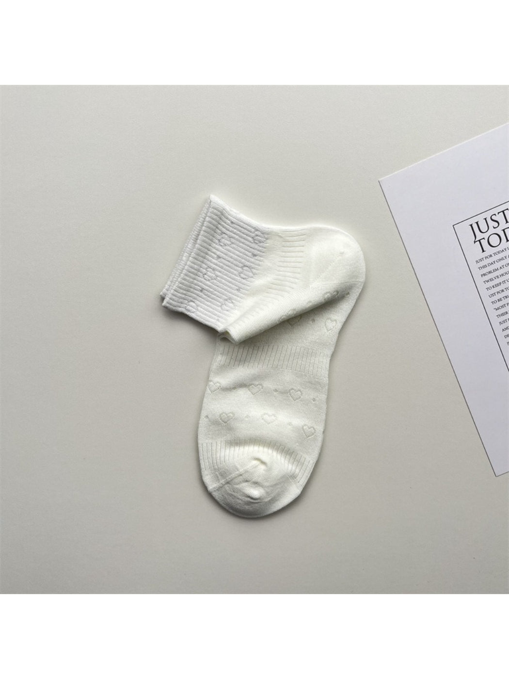 Rufia Mesh Stripe Dot No Show Socks product image