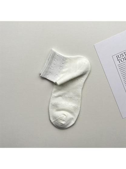 Rufia Mesh Stripe Dot No Show Socks product image
