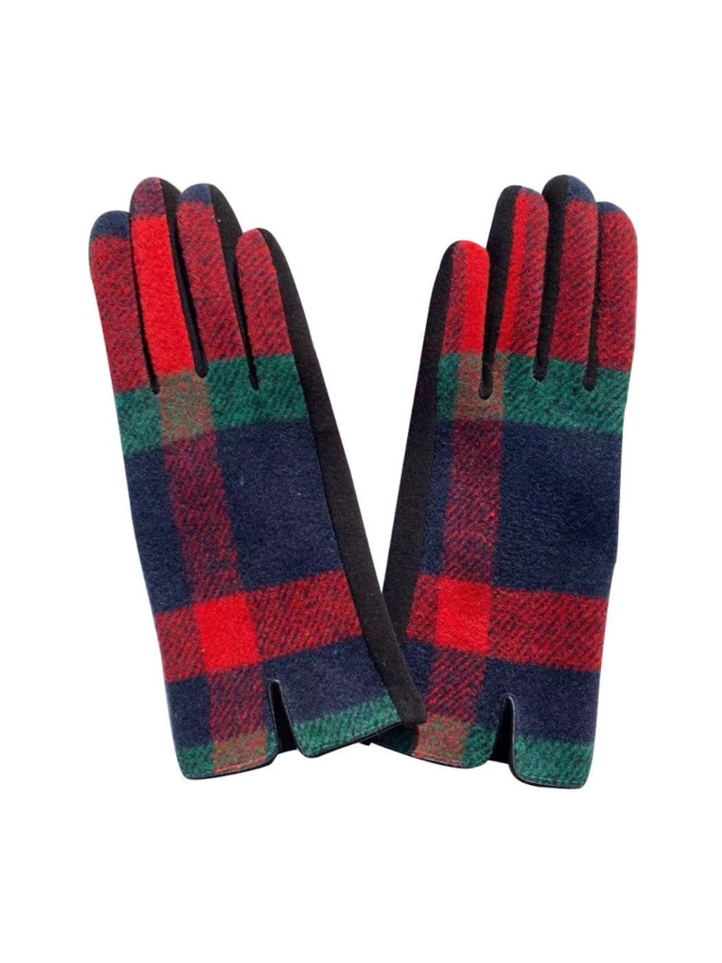 Gloving - Women's Plaid Touchscreen Winter Gloves