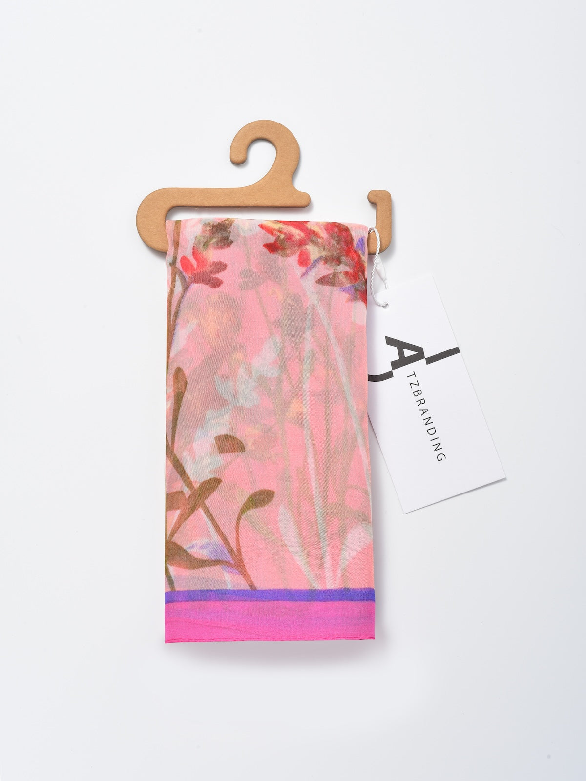Scarvii - Lily of the Valley Printed Scarf - Versatile & Stylish