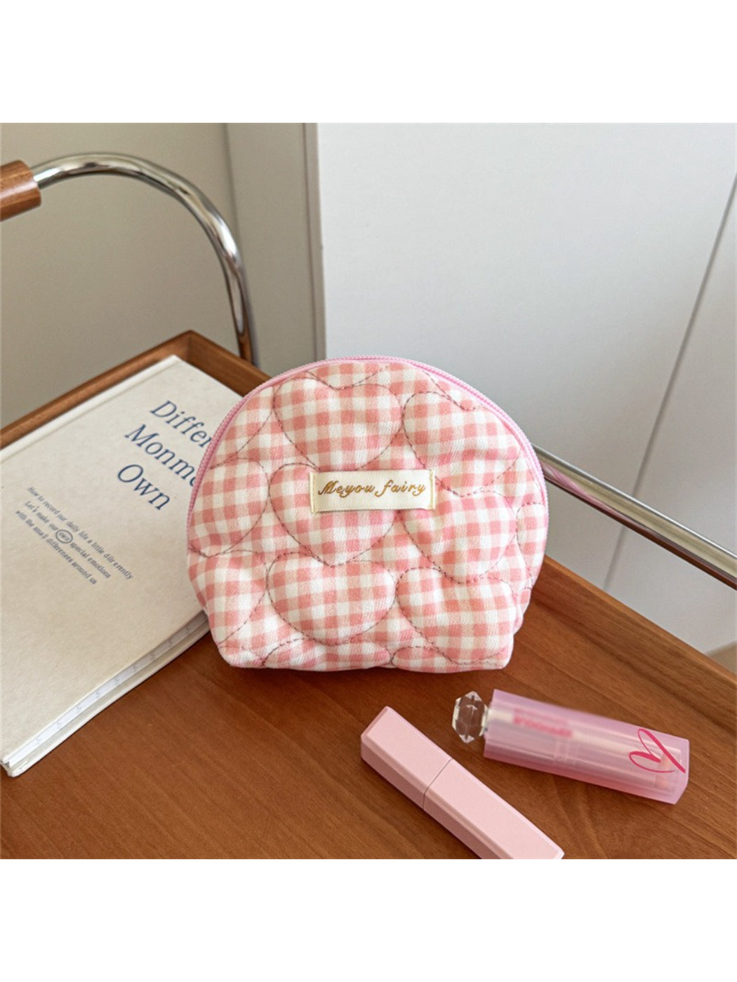Cosbai Colorful Polka Dot Zip Bag product image