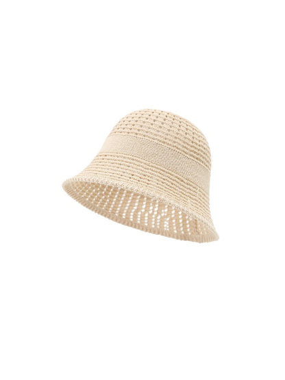 Haila bucket hat displayed on a white background showing woven pattern