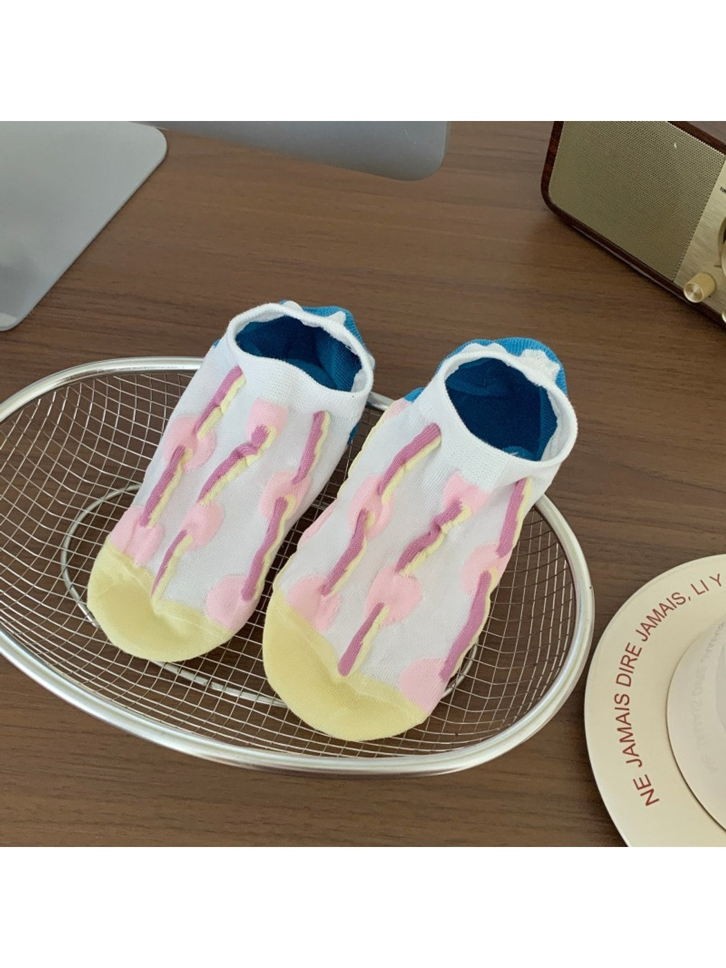 Rufia - Cute Vibrant Pattern Low Ankle Socks