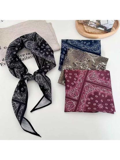 Scarvii Classic Paisley Bandana Triangle Scarf