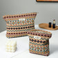 Cosbai - Boho Chic Clutch Makeup Bag With Zipper
