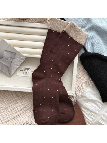 Rufia - Small Dot Crew Socks