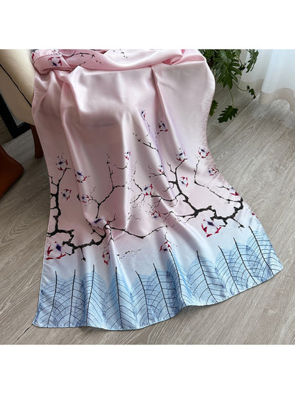 Scarvii - Blossom Branch Print Scarf