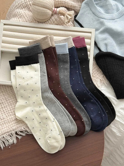 Rufia - Small Dot Crew Socks
