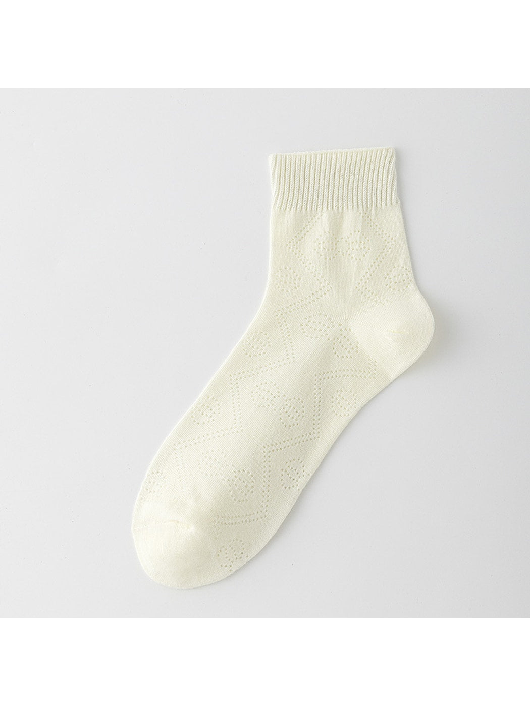 Rufia - Ribbed Cuff Fresh Openwork Socks