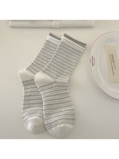 Rufia - Polka Dot Scallop Edge Crew Socks product image 7