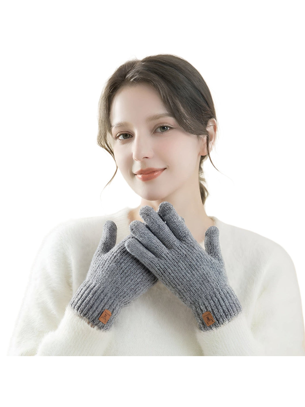 Gloving - Textured Knit Winter Gloves